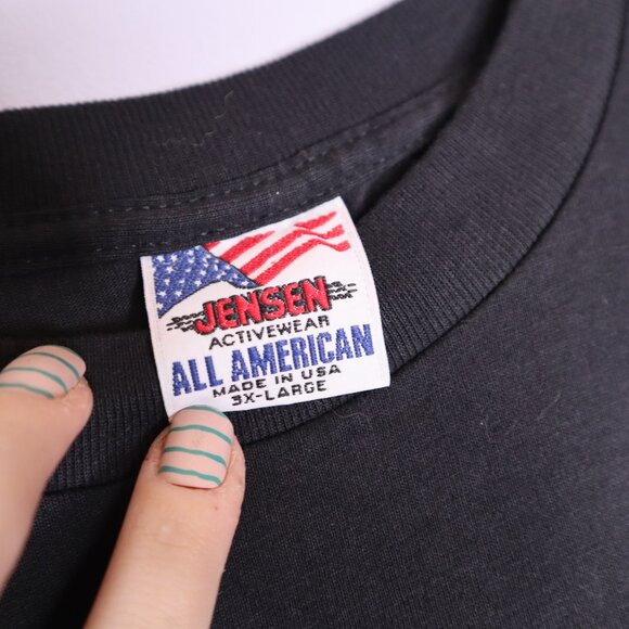 New without Tag Boot Hill Saloon Motorcycle biker long sleeve shirt Man's 3XL - Picture 7 of 7